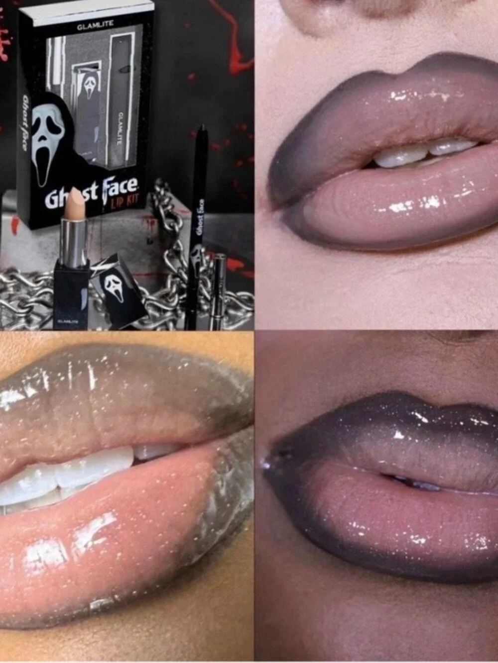 Glamlite Ghost Face Lip Kit